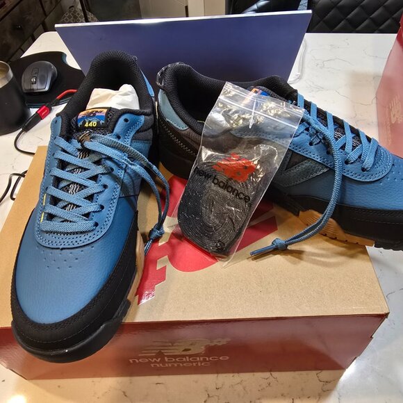 New Balance Numeric Men's 440 V2 Trail Low Terrarium Black Shoes Size 10 NEW - Picture 2 of 12